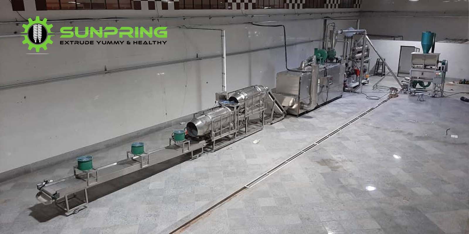 Fish Feed Extrusion Production Line 1