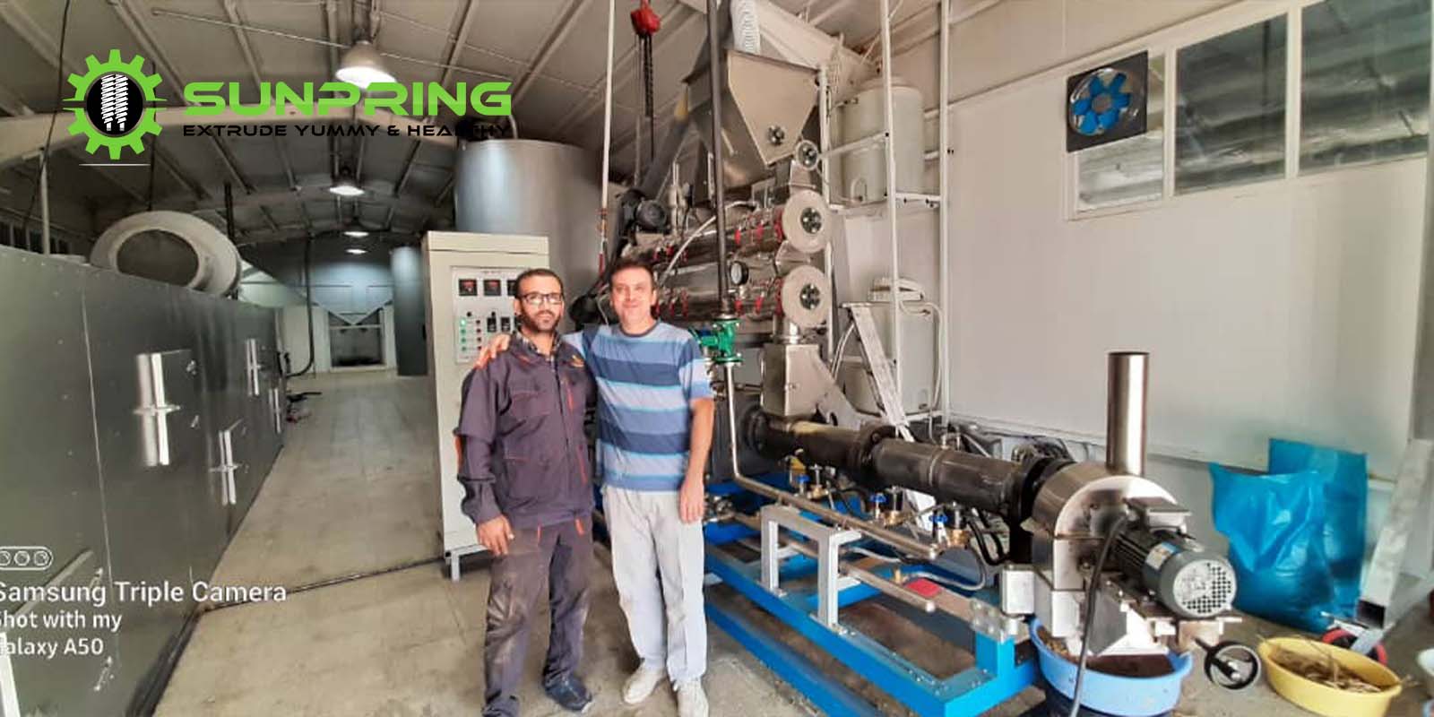Fish Feed Extrusion Production Line 2