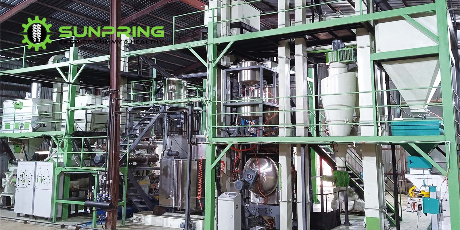 Fish Feed Extrusion Production Line 3