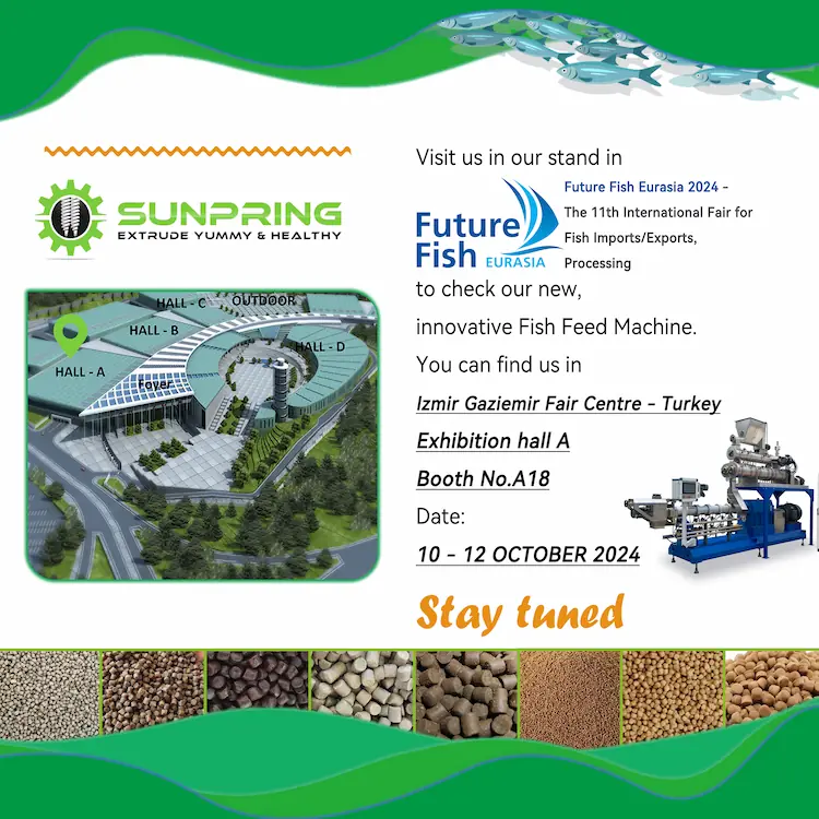 Sunpring Türkiye Fisheries Exhibition in Izmir 10-12 October 2024