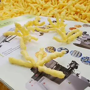 Cheese Curls Snacks Processing Line
