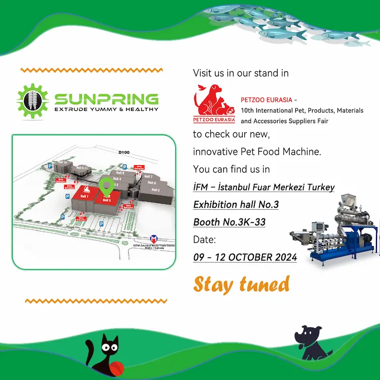 2024 Sunpring Pet Exhibition in Istanbul Turkey